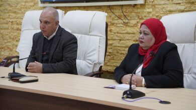 انثاء ورشة العمل بمؤكز التنمية المستدامة لموارد مطروح